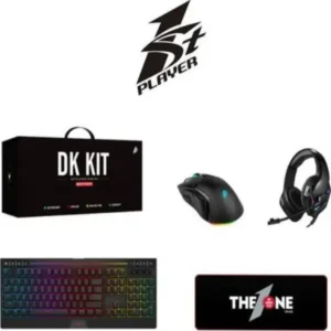 1STPLAYER DK9.0 Arabic layout KIT(Keyboard, Mouse, Mouse Pad, Headset)