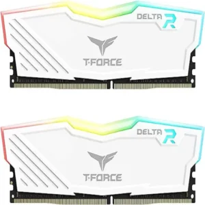 TEAMGROUP T-Force Delta RGB DDR4 16GB (2x8GB) 3200MHz White